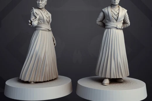 Morgan Elsbeth — Star Wars 3D model