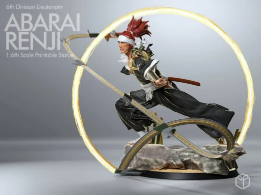 Renji Abarai — Bleach 3D model