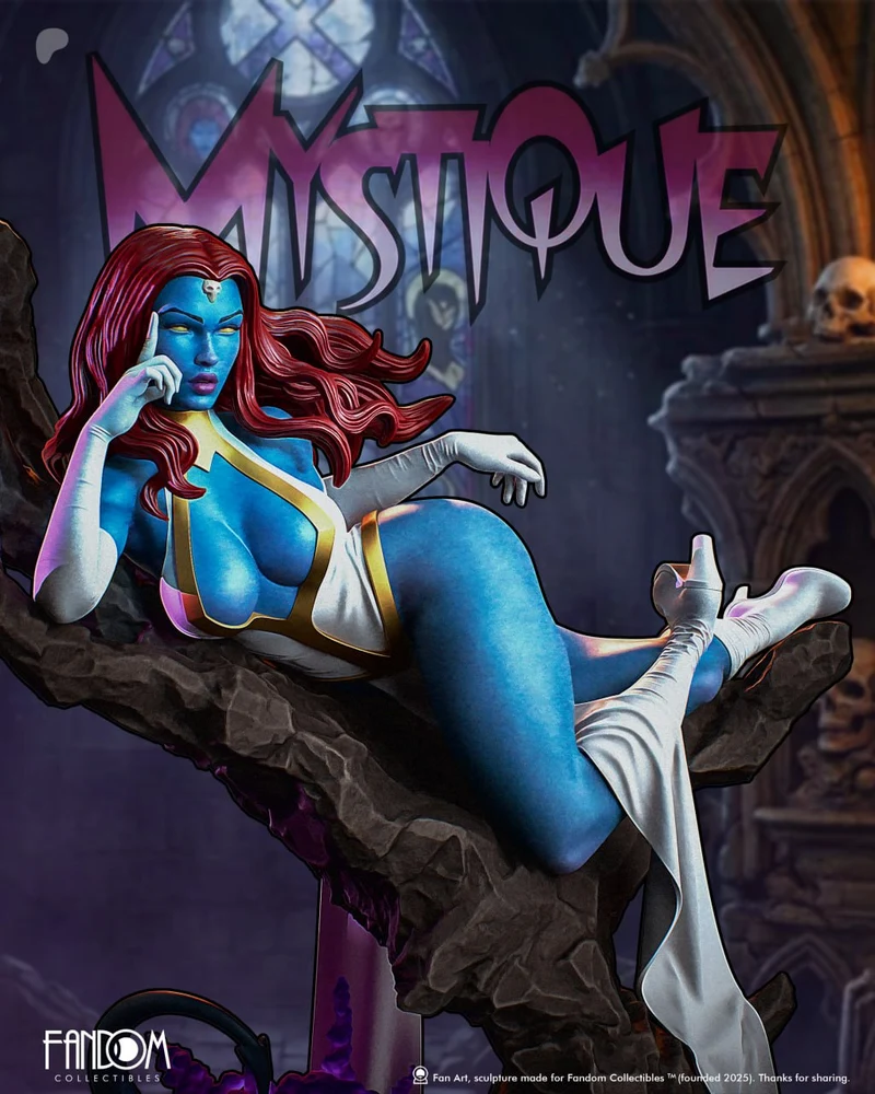 Mystique — Marvel 3D model