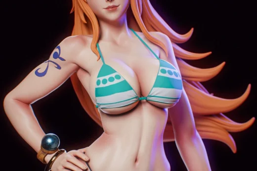 Nami — One Piece 3D model