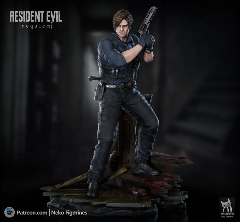 Leon Kennedy — Resident Evil 3D model