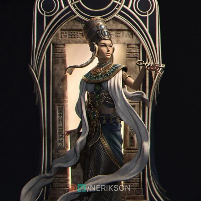 The Hierophant — Tarot Arcana 3D model