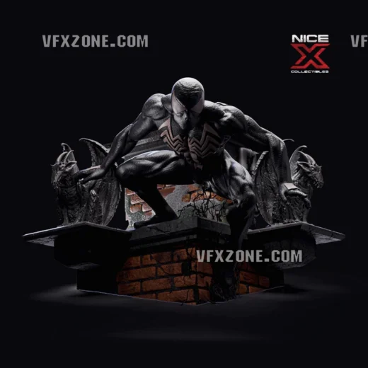 Symbiote Spider-Man — Marvel 3D model