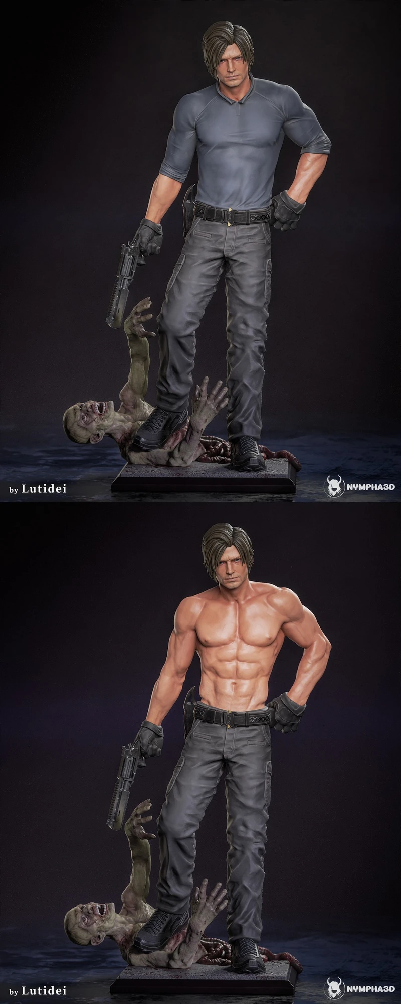 Leon — Resident Evil 3D model