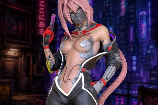 Talia Yang — Cyberpunk 3D model
