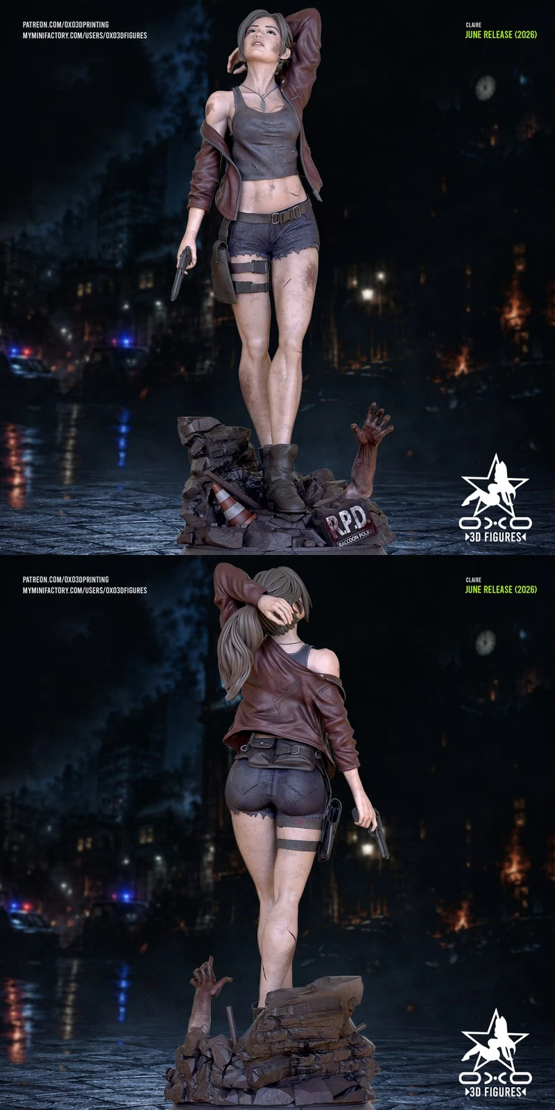 Claire Redfield — Resident Evil 3D model