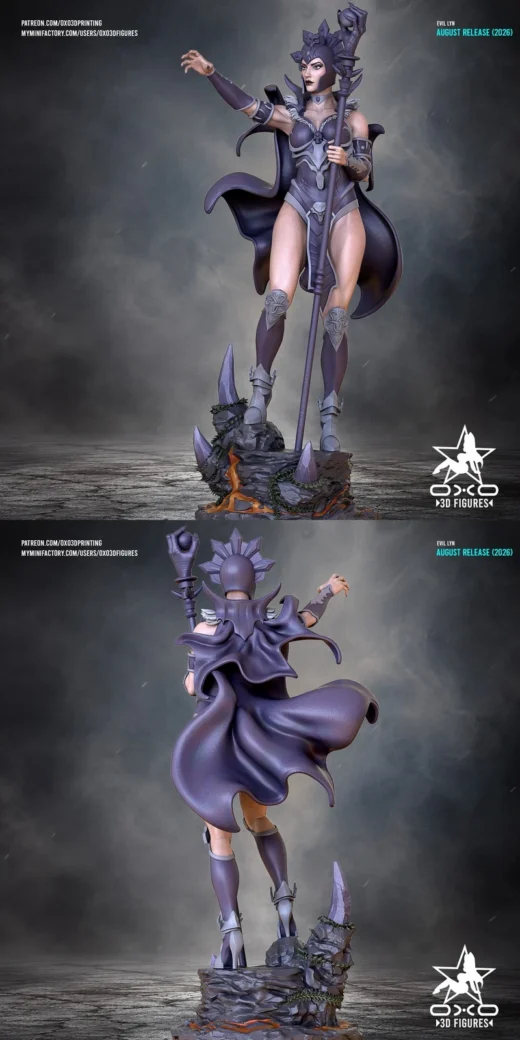 Evil-Lyn — Masters of the Universe 3D model