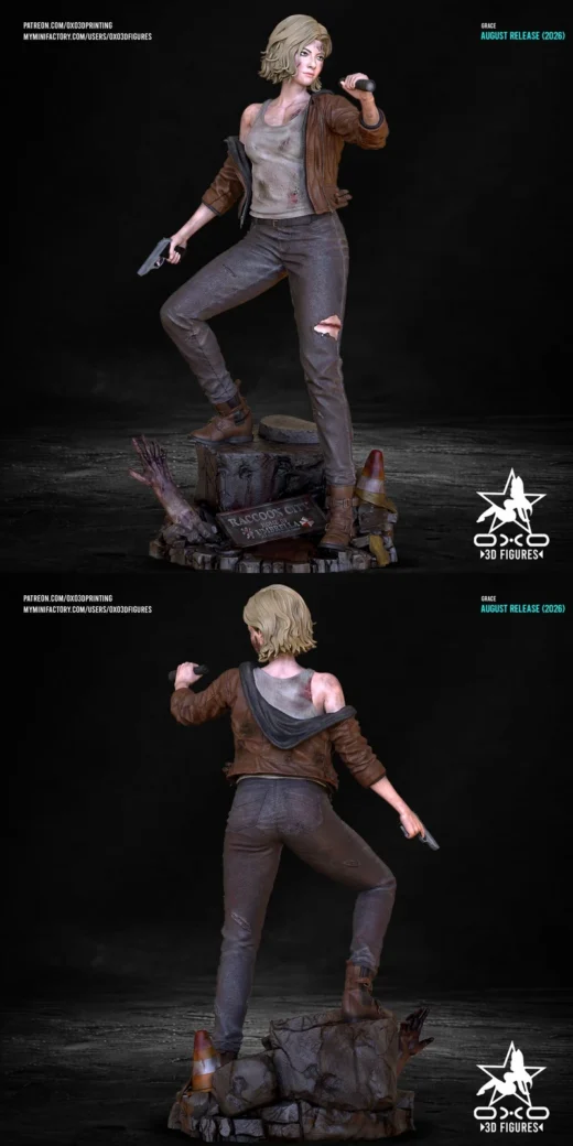 Grace — Original Character 3D model