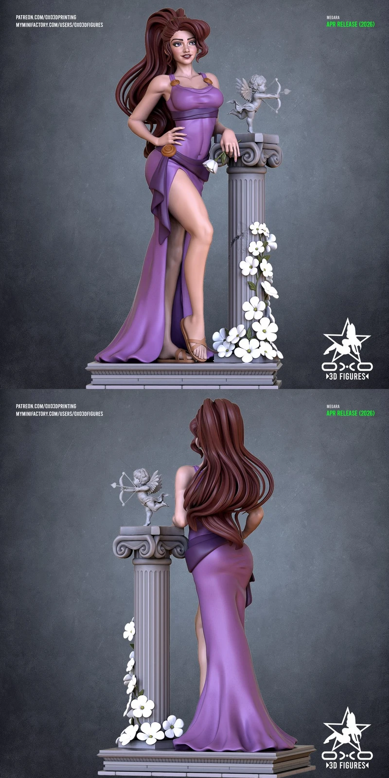 Megara — Hercules 3D model