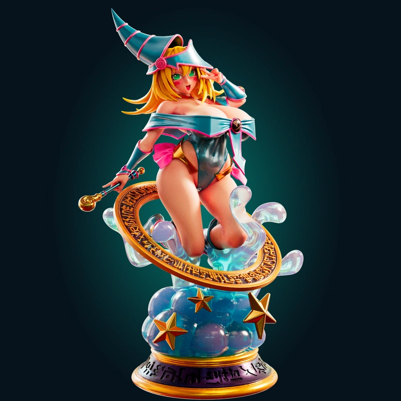 Dark Magician Girl — Yu-Gi-Oh! 3D model