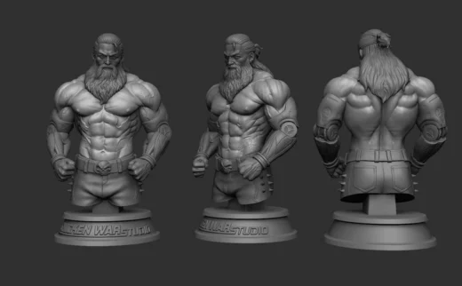 Old Men — Original Character 3D model