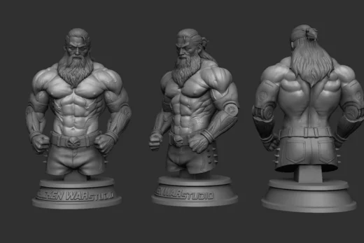 Old Men — Original Character 3D model