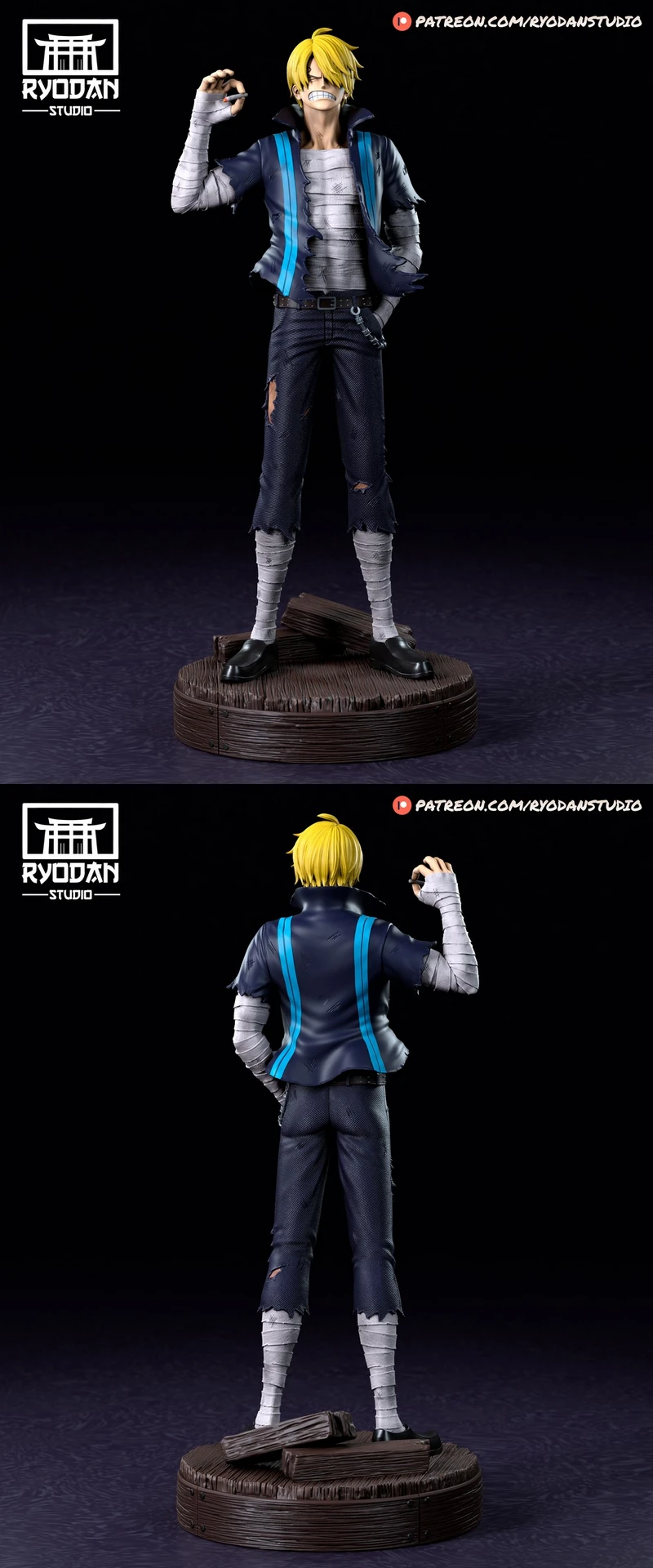Sanji — One Piece 3D model