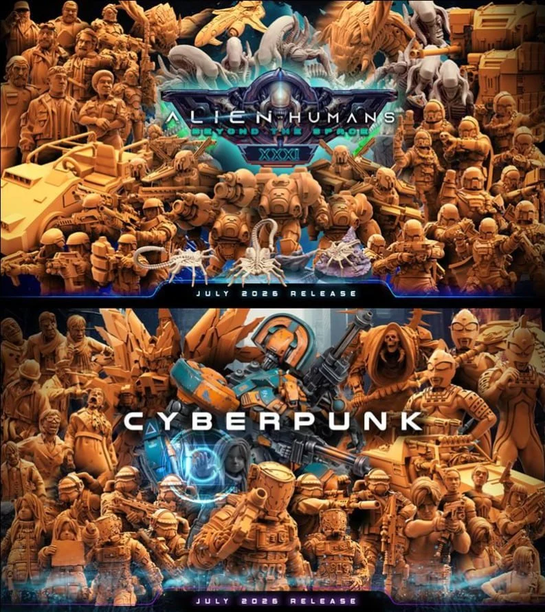 Papsikels Miniatures July 2026 — Original Fantasy 3D model