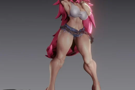 Poison — Street Fighter 3D model