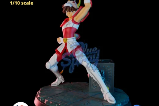 Pegasus Seiya — Saint Seiya 3D model