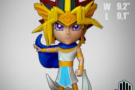 Pharaoh Atem — Yu-Gi-Oh! 3D model