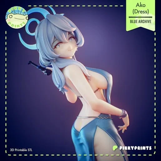 Ako Amau — Blue Archive 3D model
