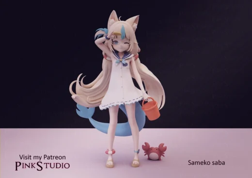 Sameko Saba — Hololive 3D model