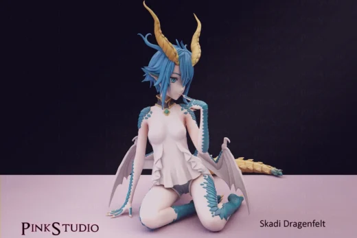 Skadi Dragenfelt — Monster Girl Doctor 3D model