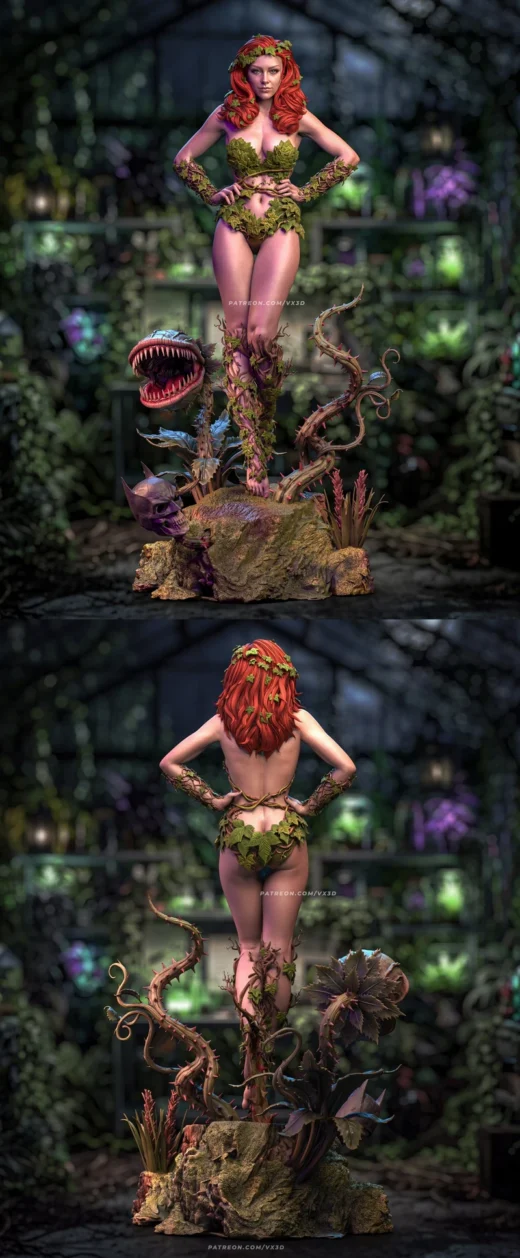 Poison Ivy — DC Comics 3D model