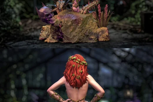 Poison Ivy — DC Comics 3D model