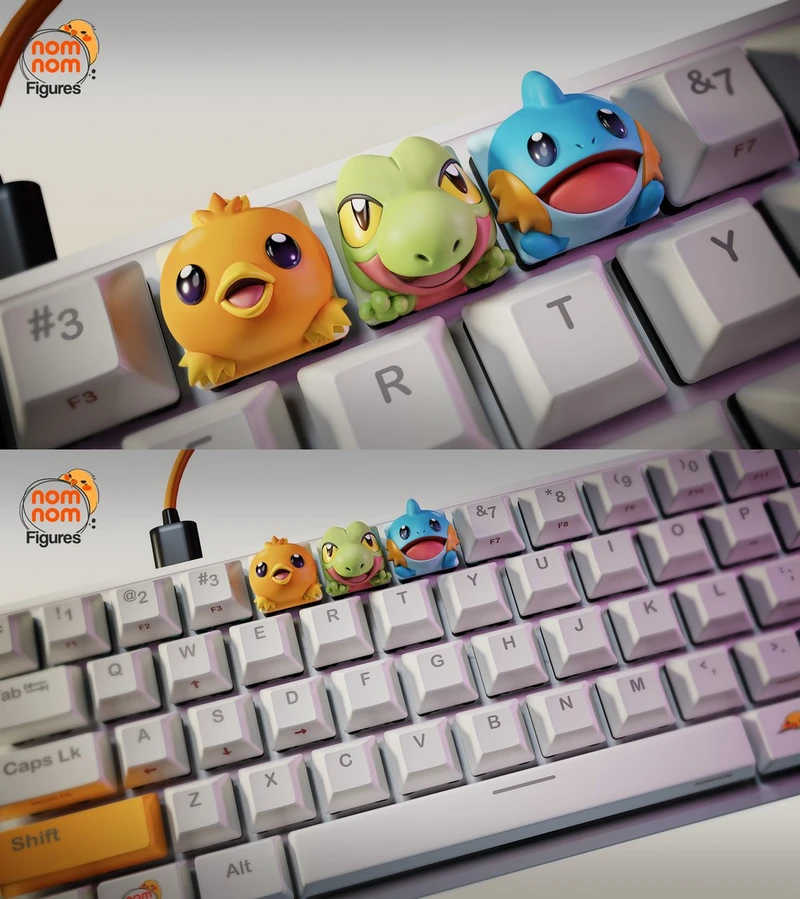 Hoenn Starters — Pokémon 3D model