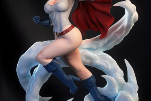 Power Girl — DC Comics 3D model