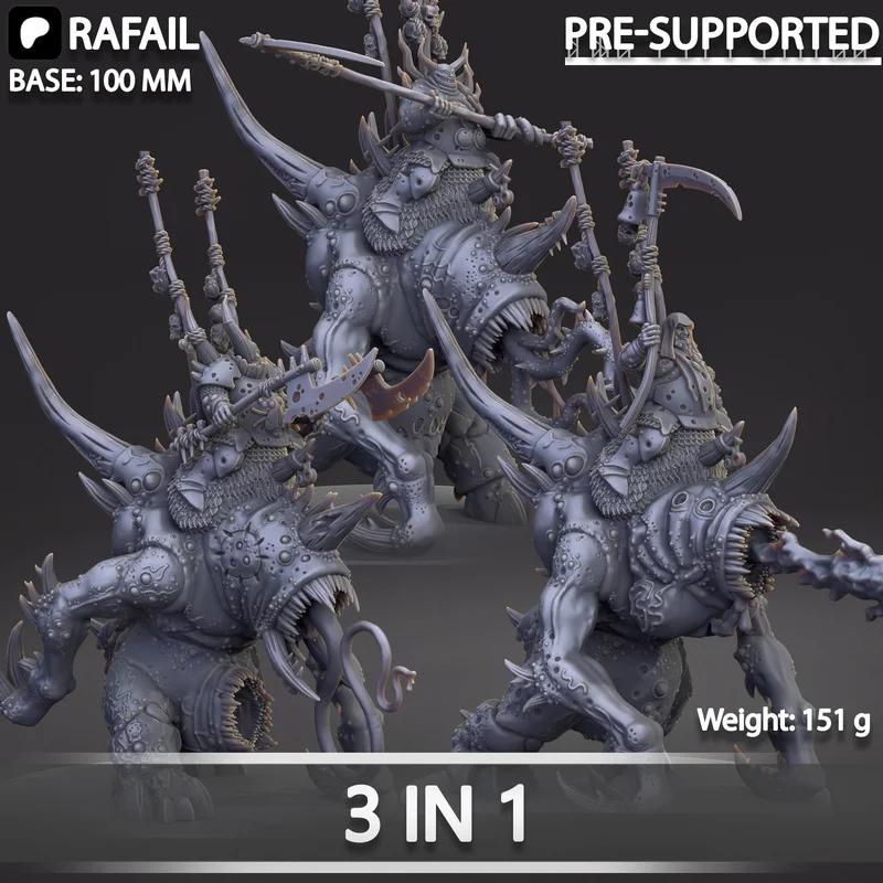 Pox Maggoth — Warhammer 3D model