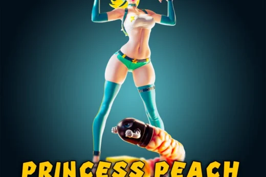 Princess Peach — Super Mario 3D model
