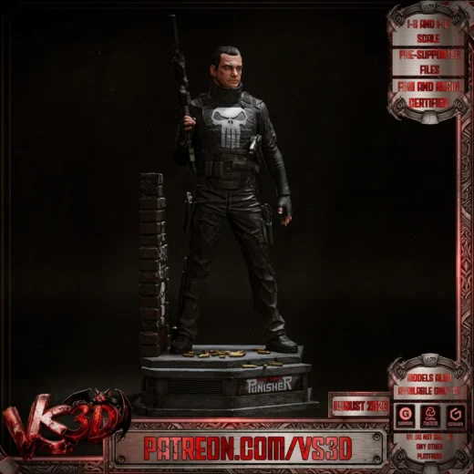 Punisher — Marvel 3D model