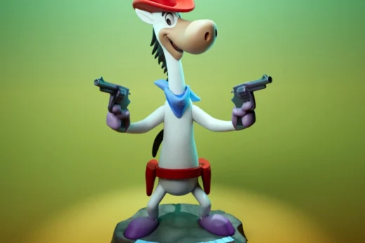 Quick Draw McGraw — Quick Draw McGraw 3D model