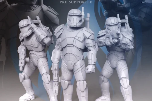 RC-1140 Four-Oh Fixer — Star Wars 3D model
