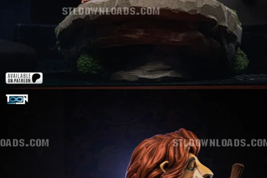 Rafiki and Mufasa — The Lion King 3D model