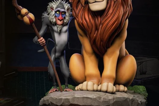 Rafiki and Mufasa — The Lion King 3D model