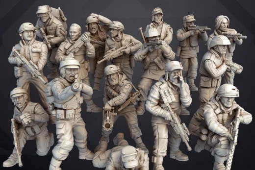 Rebel Trooper — Star Wars 3D model