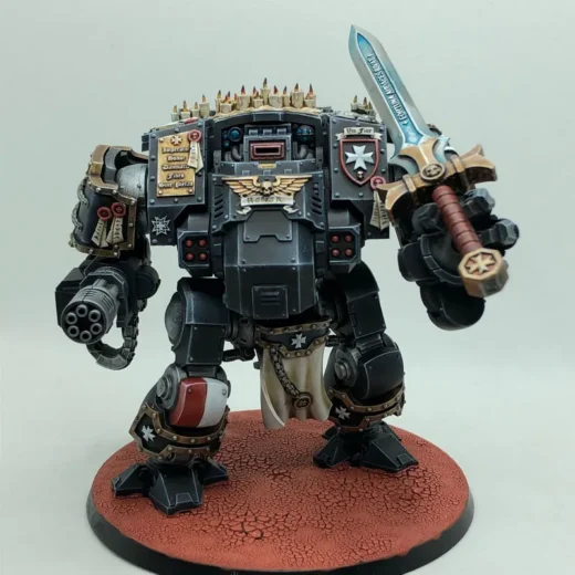 Black Templars Redemptor Dreadnought Upgrade Kit — Warhammer 40,000 3D model