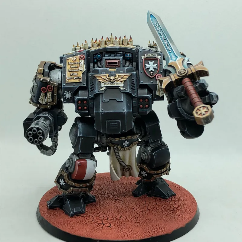 Black Templars Redemptor Dreadnought Upgrade Kit — Warhammer 40,000 3D model