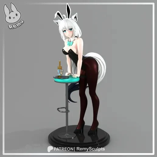 Shirakami Fubuki — Hololive 3D model