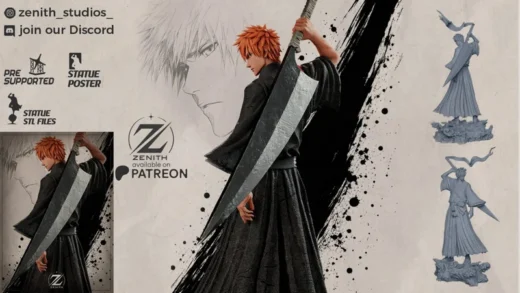 Ichigo Kurosaki — Bleach 3D model