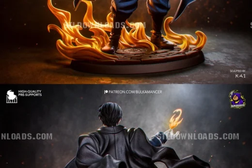 Roy Mustang — Fullmetal Alchemist 3D model