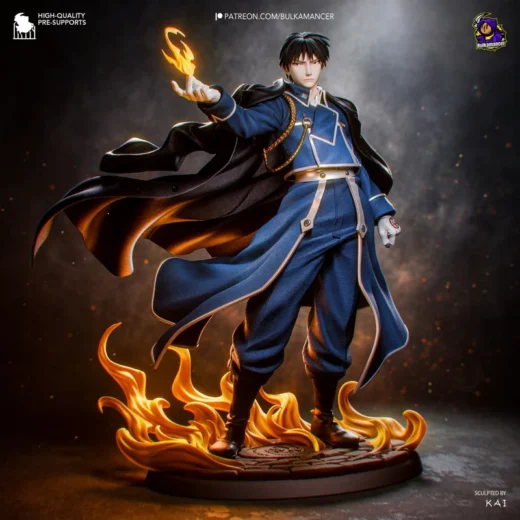 Roy Mustang — Fullmetal Alchemist 3D model