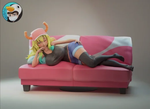Lucoa — Miss Kobayashi's Dragon Maid 3D model