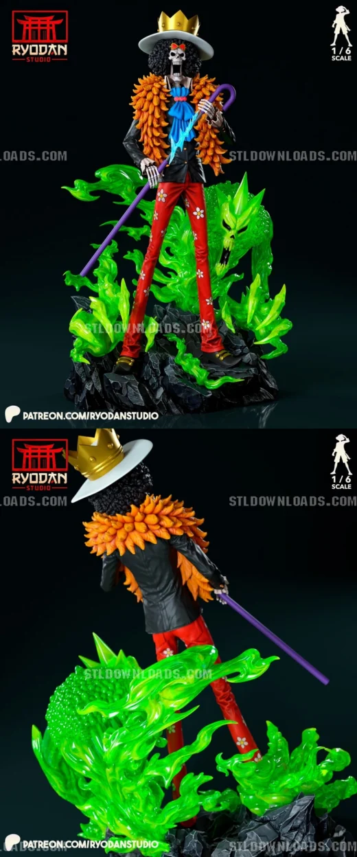Brook — One Piece 3D model