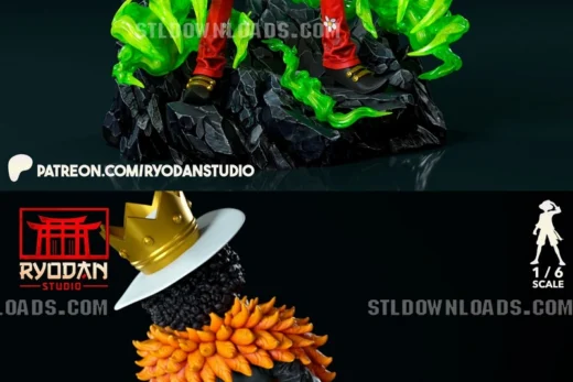 Brook — One Piece 3D model