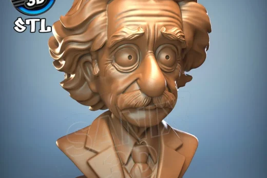 Albert Einstein — Historical Figure 3D model