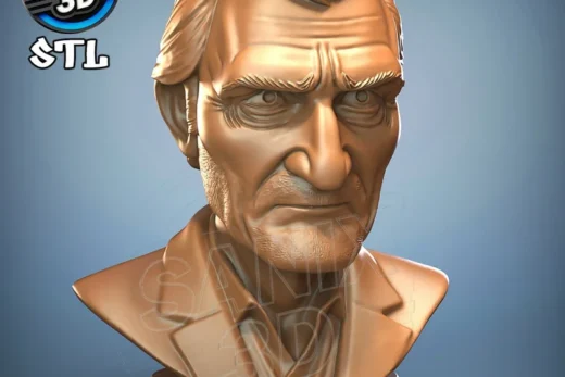 Liam Neeson — Celebrity 3D model
