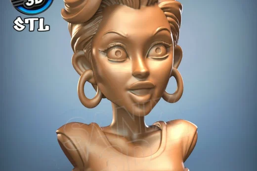 Miley Cyrus — Celebrity 3D model