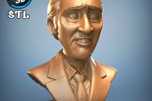 Nicolas Cage — Celebrity 3D model