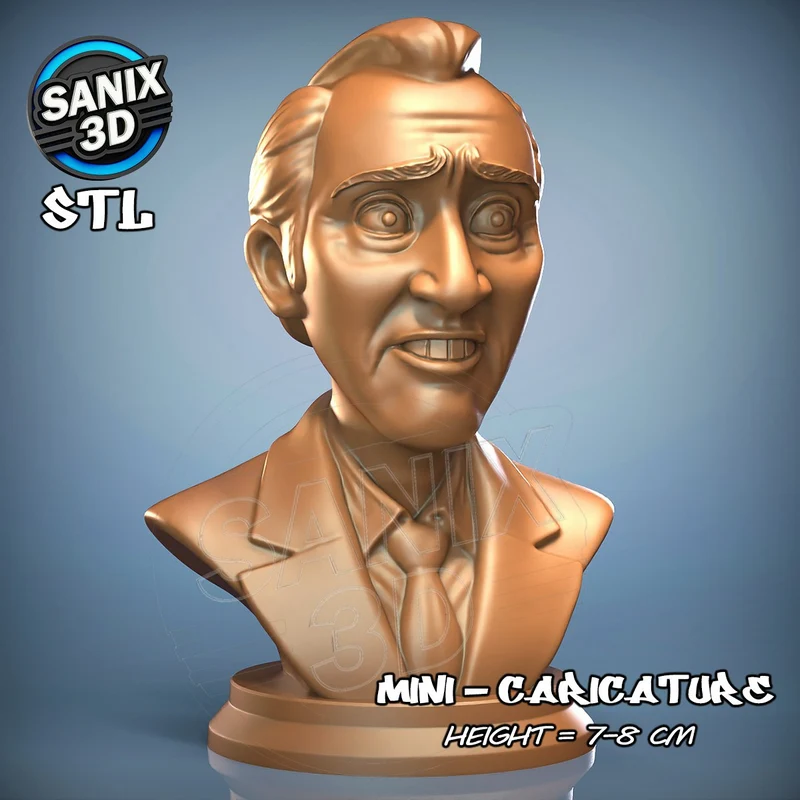 Nicolas Cage — Celebrity 3D model